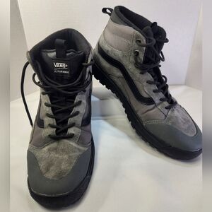 VANS Men's Ultra range Waterproof Insulated Boot Gray Black Lace Up Size 11 New